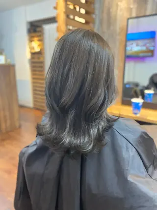 ミディアム カラー Luzir⭐︎ GEN⭐︎のヘアスタイル
