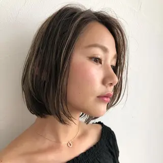 ショート カラー 似合わせカット/ レイヤーカット/新谷のヘアスタイル