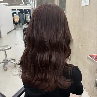 セミロング カラー MAO /透明感カラー/ボブのヘアスタイル