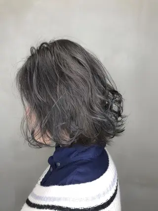 ミディアム カラー 【透明感、艶髪】西村 有司のヘアスタイル