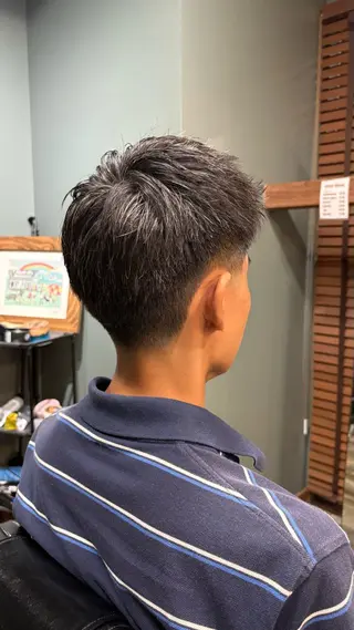 ショート メンズ 木名瀬 海星のヘアスタイル