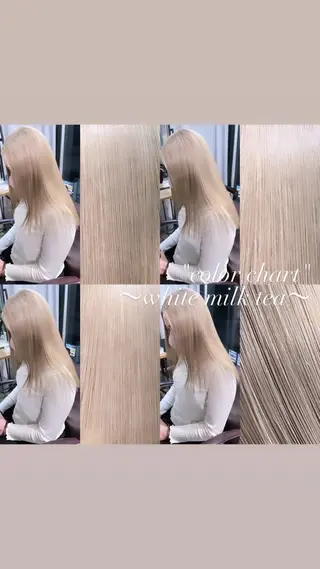 ロング カラー 💜ハイトーン💛 マジカルかいちゃんのヘアスタイル