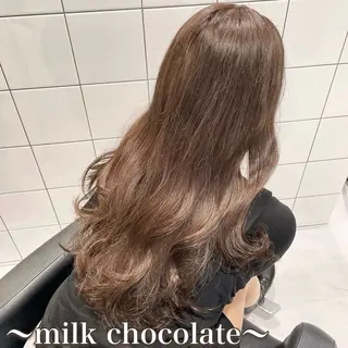 ロング カラー ヘアアレンジ 🫧モテる💗ダメー ジレスハイトーン🫧のヘアスタイル