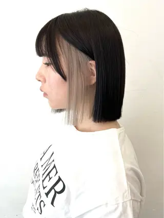 ミディアム カラー HARU//原宿🤍 リピート率NO.1のヘアスタイル