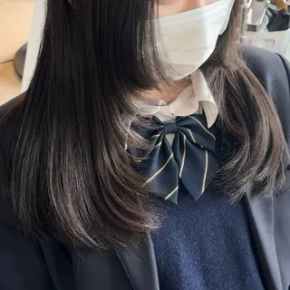 ミディアム TIDEHAIR JUNYAのヘアスタイル