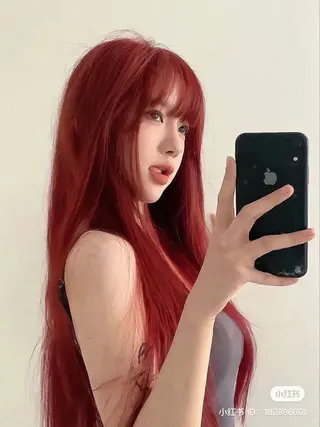 ロング 🍒韓国暖色ヘア NO.1🍒🪽のヘアスタイル