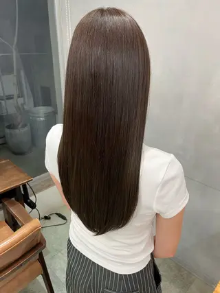 ロング カラー 🌧️縮毛矯正 / 首藤大翔のヘアスタイル