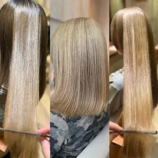 カラー 宇都宮市ブリーチ/ 縮毛矯正専門Albaのヘアスタイル