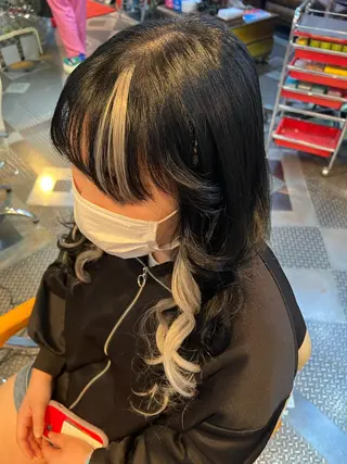 ロング カラー ヘアアレンジ KOYA コヤのヘアスタイル