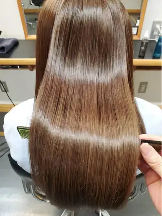 ロング 田口 樹理のヘアスタイル