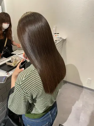 セミロング 藤田一輝 【美髪職人】のヘアスタイル