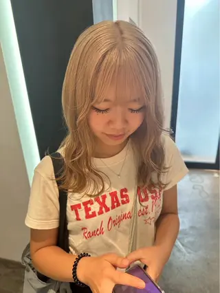 ミディアム ⭐︎エリカ⭐︎カット モデル募集中🪽のヘアスタイル