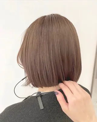 ミディアム カラー 韓国っぽ水光肌カラー マンツーマン🫧なおのヘアスタイル