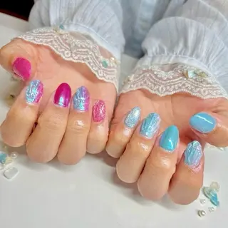 ミディアム Nail Salon midnightのネイルデザイン