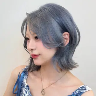 ショート カラー ボブ/レイヤー/髪質 改善/AOI🫧のヘアスタイル