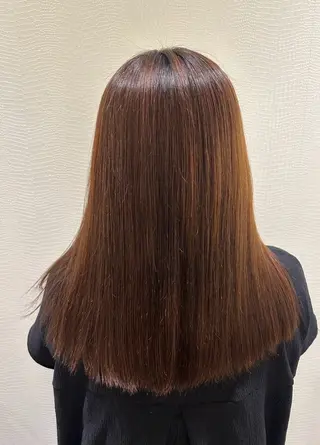 ロング カラー 阿比野 瑞貴のヘアスタイル
