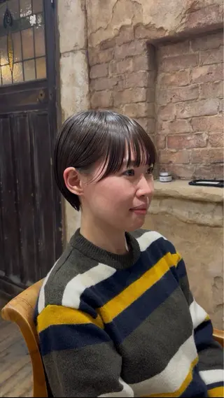 ショート まう/丸みショート ・ボブ特化／高円寺のヘアスタイル