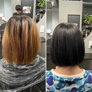 ショート カラー 🌹ミラクル美容師 🌹くっぽのヘアスタイル