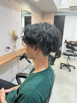 ショート パーマ パーマ特化美容師 佐藤壮流のヘアスタイル
