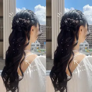 ヘアアレンジ koyama /pepperのマツエク・マツパデザイン