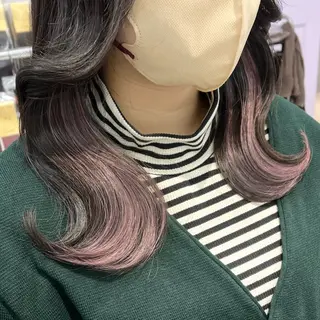 ミディアム 羽.シールエクステ 🍓 篠田梓のヘアスタイル