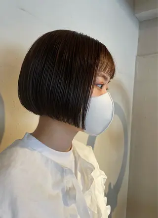 ショート minatsu 東京の技術を京都でのヘアスタイル