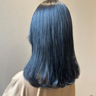 ロング カラー トレンド/顔まわり/ レイヤー/髪質改善のヘアスタイル