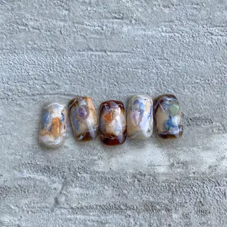 ネイル 栗林 実莉のネイルデザイン
