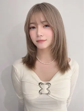 ミディアム 🍀お悩み改善憧れの 美髪　小林風雅のヘアスタイル