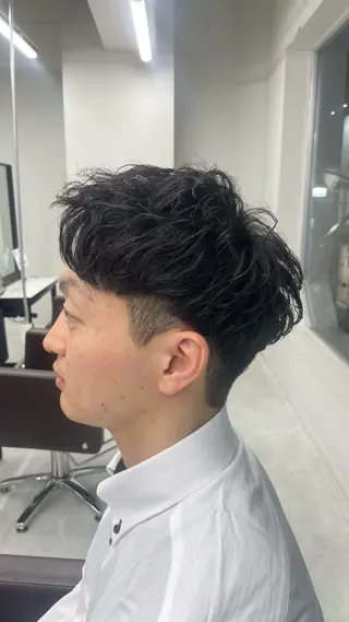 ショート パーマ メンズ メンズ特化AMITY SHINGOのヘアスタイル
