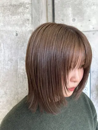 ミディアム カラー 🎨デザイン🥇 美髪・艶髪 日暮千敬のヘアスタイル