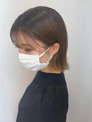 ショート 久保 明日香のヘアスタイル