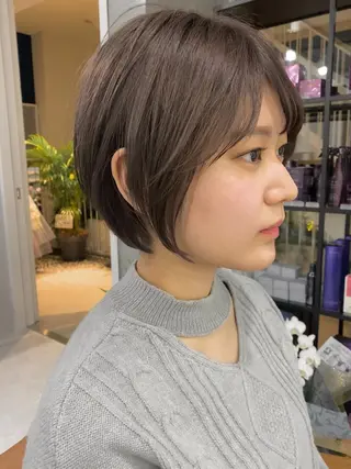 ショート バレイヤージュ特化/ アキラのヘアスタイル