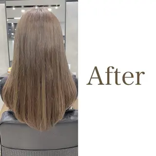 ロング カラー FAAM Tsuneのヘアスタイル