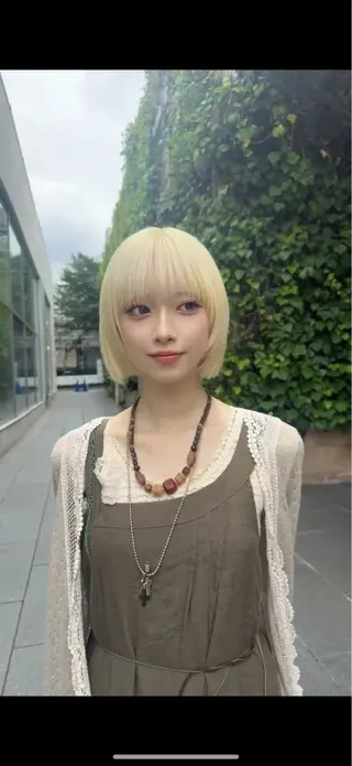 ショート カラー 💎透明感カラー特化 💎TAISEIのヘアスタイル