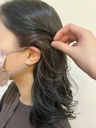 ミディアム cana 札幌レイヤースタイルのヘアスタイル