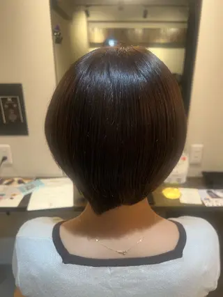 カラー 韓国風ボブカット kouki🐒🩶のヘアスタイル