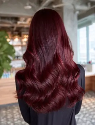 ロング カラー 韓国×艶ハイトーンが かわいい✨️リオ🍒のヘアスタイル
