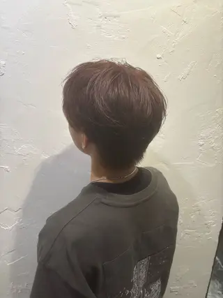 ショート カラー メンズ 井上 陸のヘアスタイル