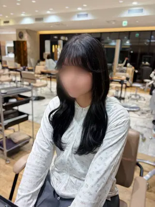 セミロング 新宿/レイヤー/ amu🫧のヘアスタイル