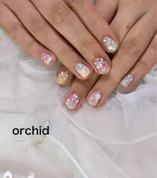 ネイル orchid ♡オーキッドのネイルデザイン