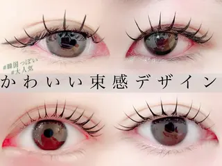 マツエク・マツパ salon peacockのマツエク・マツパデザイン