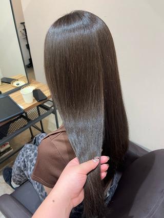 カラー 🎀韓国レイヤー/ 🫧透明感カラーのヘアスタイル