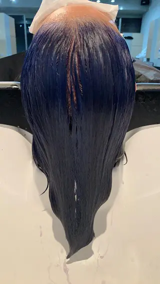 ショート カラー ボブパーマコテ巻き風 パーマNo1深江秀平のヘアスタイル