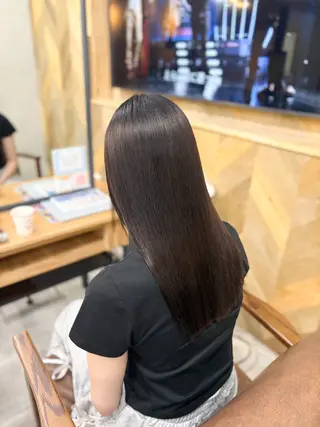 セミロング suzuka🌿 レイヤー/艶カラーのヘアスタイル