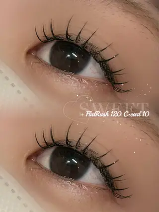 マツエク・マツパ meRK shioriのマツエク・マツパデザイン