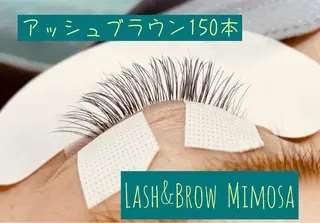 マツエク・マツパ Lash&Brow Mimosaのマツエク・マツパデザイン