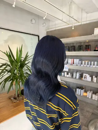 カラー ハイトーンカラー🩵 指名多数💗横山聖奈のヘアスタイル