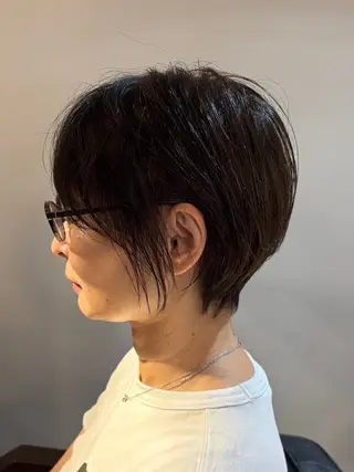 ショート ハイライト/ショート 松倉のヘアスタイル