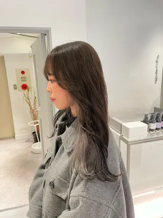 ロング カラー 🪞透け感&韓国ヘア 🪞honokaのヘアスタイル